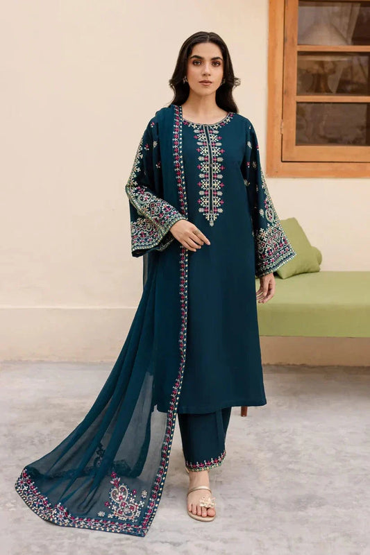 ASP-29: Elegant Embroidered Lawn 3PC Suit | Summer Essential
