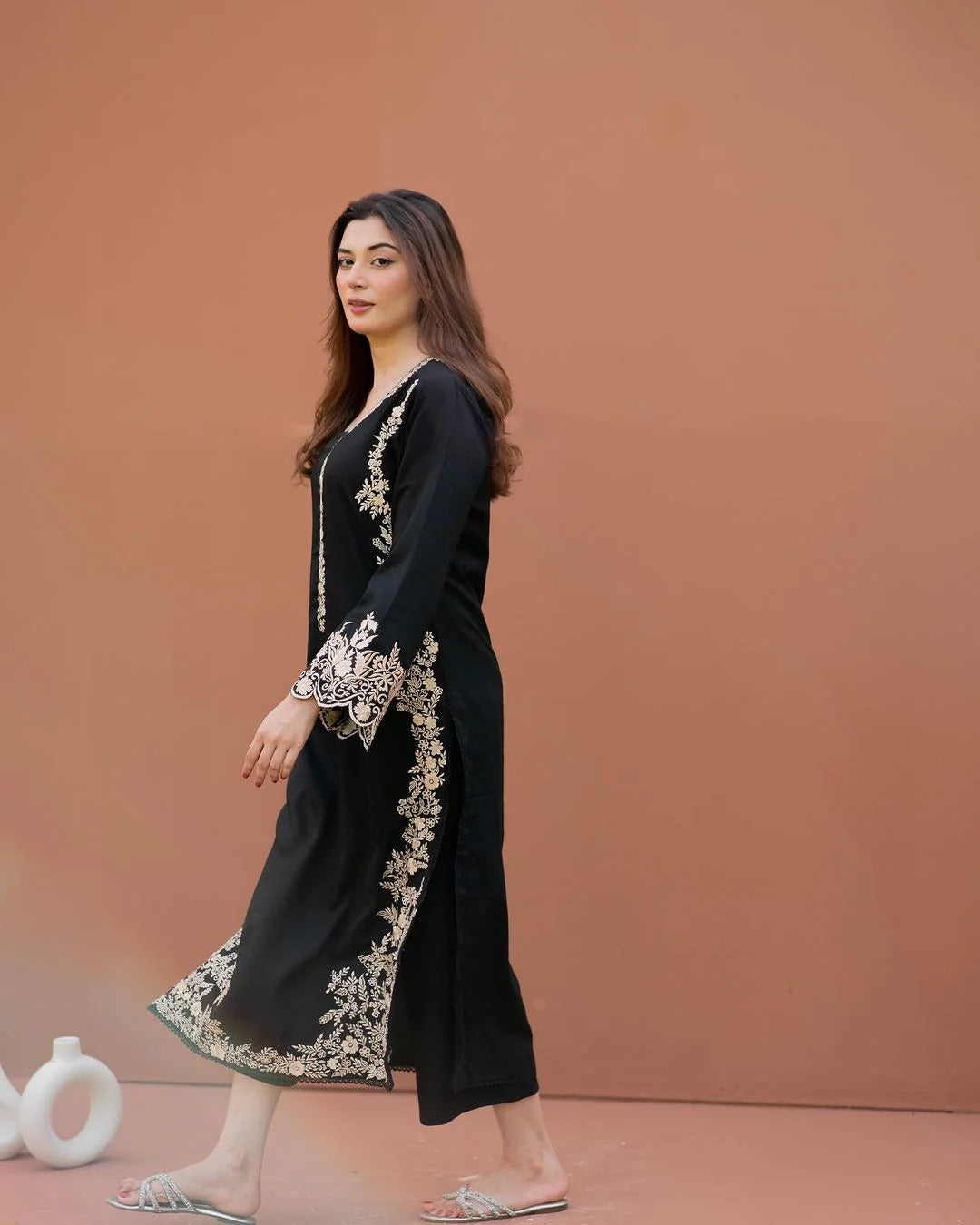 MALA: Intricately Embroidered 3PC Suit | Designer Luxury Wear